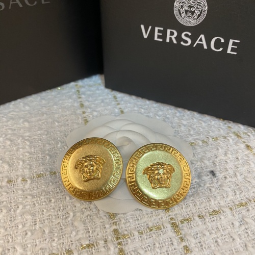 Replica Versace Earrings For Women #1023337 $25.00 USD for Wholesale
