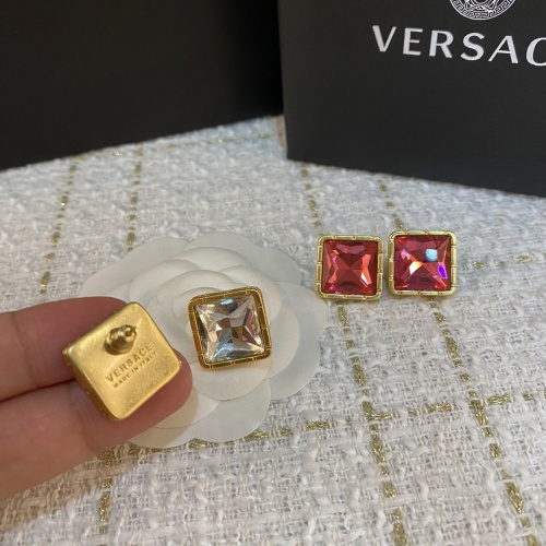 Replica Versace Earrings For Women #1023338 $27.00 USD for Wholesale