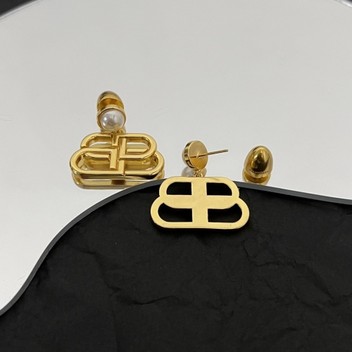 Replica Balenciaga Earrings For Women #1023531 $38.00 USD for Wholesale