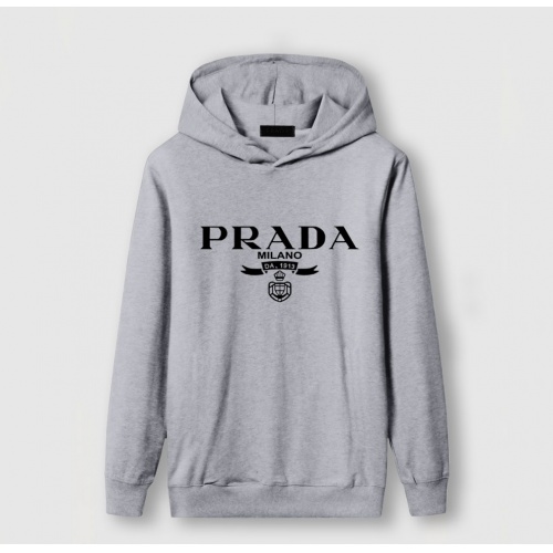 Prada Hoodies Long Sleeved For Men #1023537