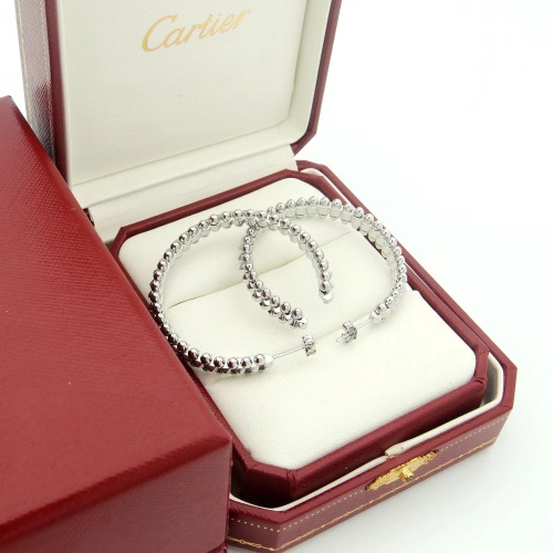 Replica Cartier Earrings For Women #1023647 $42.00 USD for Wholesale