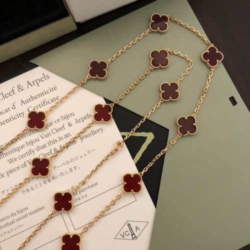 Replica Van Cleef & Arpels Necklaces For Women #1023652 $72.00 USD for Wholesale