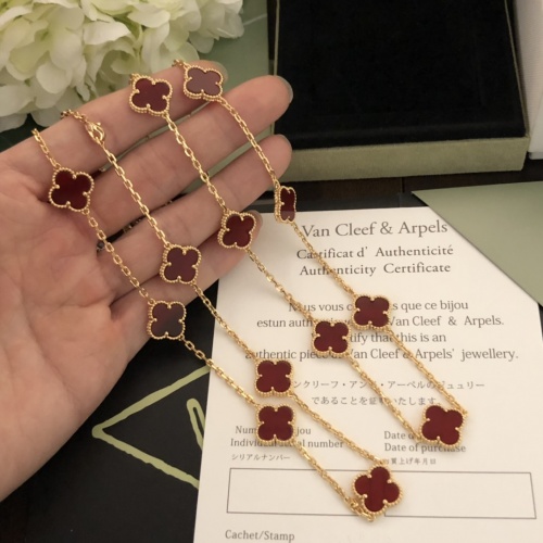 Replica Van Cleef & Arpels Necklaces For Women #1023652 $72.00 USD for Wholesale