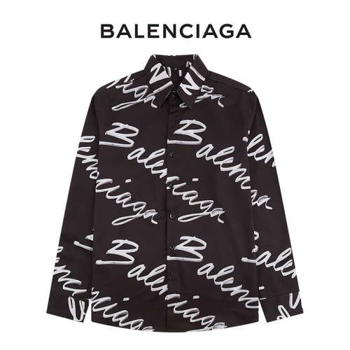 Balenciaga Shirts Long Sleeved For Men #1023705