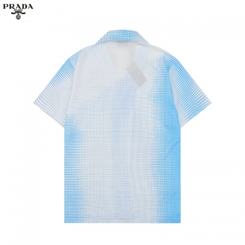 Replica Prada Shirts Short Sleeved For Men #1023714 $36.00 USD for Wholesale