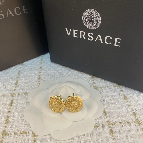 Replica Versace Earrings For Women #1023750 $25.00 USD for Wholesale