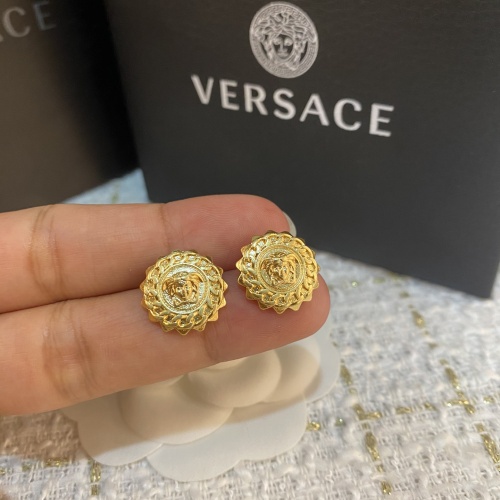 Replica Versace Earrings For Women #1023750 $25.00 USD for Wholesale