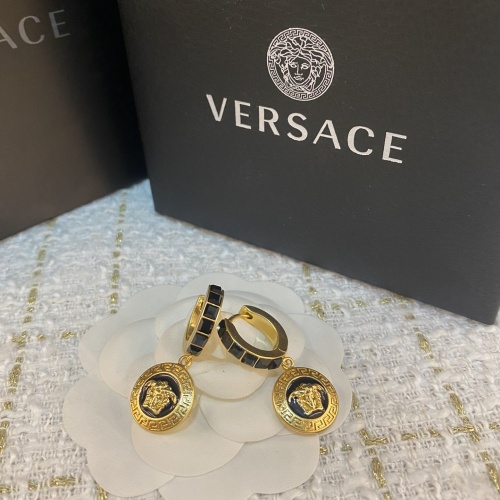 Replica Versace Earrings For Women #1023755 $27.00 USD for Wholesale