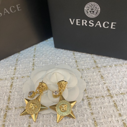 Replica Versace Earrings For Women #1023756 $29.00 USD for Wholesale