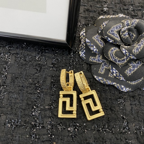 Replica Versace Earrings For Women #1023757 $32.00 USD for Wholesale