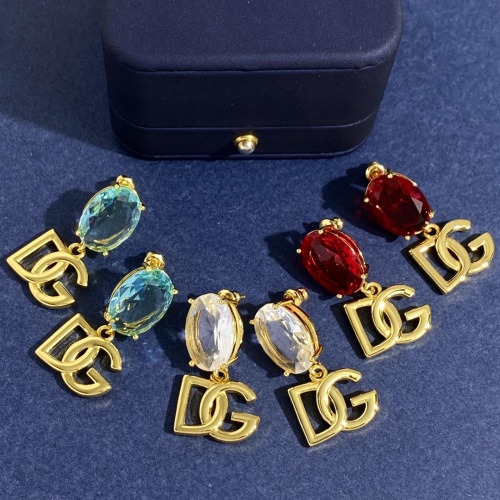 Replica Dolce & Gabbana D&G Earrings For Women #1023788 $29.00 USD for Wholesale