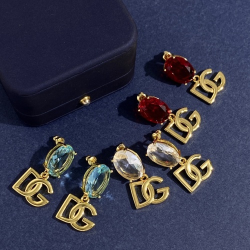 Replica Dolce & Gabbana D&G Earrings For Women #1023790 $29.00 USD for Wholesale