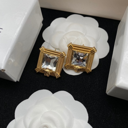 Replica Versace Earrings For Women #1023852 $27.00 USD for Wholesale