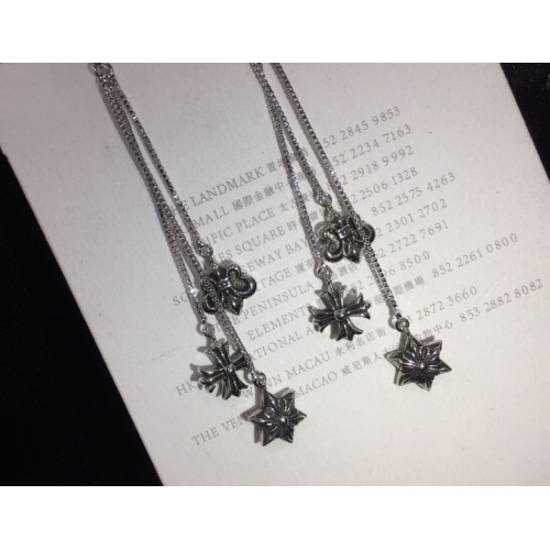 Replica Chrome Hearts Earrings For Women #1023921 $32.00 USD for Wholesale