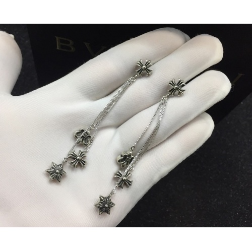 Replica Chrome Hearts Earrings For Women #1023921 $32.00 USD for Wholesale