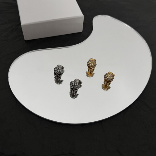 Replica Alexander McQueen Earrings For Women #1023925 $38.00 USD for Wholesale