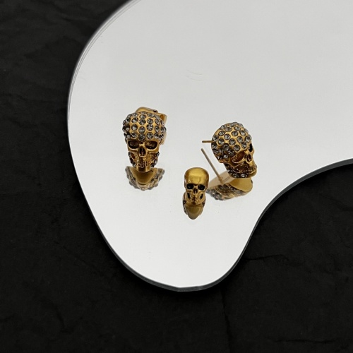 Replica Alexander McQueen Earrings For Women #1023926 $38.00 USD for Wholesale