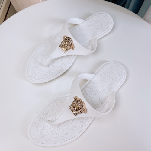 Replica Versace Slippers For Women #1024124 $42.00 USD for Wholesale