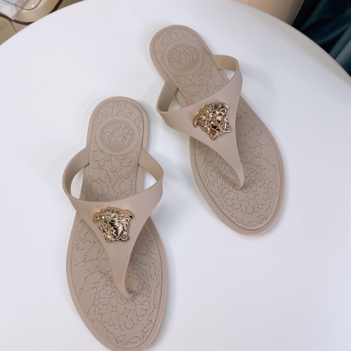 Replica Versace Slippers For Women #1024125 $42.00 USD for Wholesale
