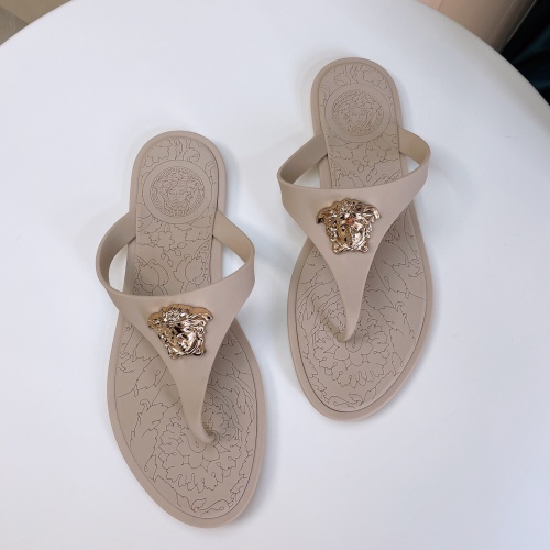 Replica Versace Slippers For Women #1024125 $42.00 USD for Wholesale