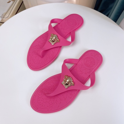 Replica Versace Slippers For Women #1024126 $42.00 USD for Wholesale