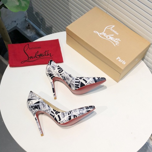 Replica Christian Louboutin High-heeled shoes For Women #1024193 $76.00 USD for Wholesale