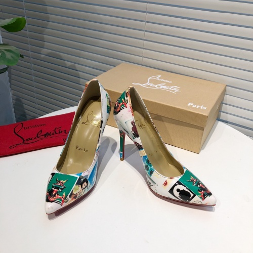 Replica Christian Louboutin High-heeled shoes For Women #1024194 $76.00 USD for Wholesale