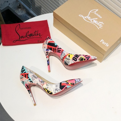Replica Christian Louboutin High-heeled shoes For Women #1024195 $76.00 USD for Wholesale