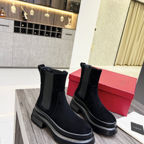 Replica Valentino Boots For Women #1024247 $115.00 USD for Wholesale