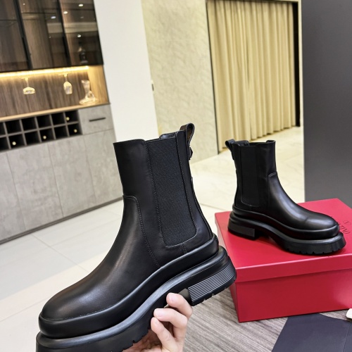 Replica Valentino Boots For Women #1024248 $115.00 USD for Wholesale