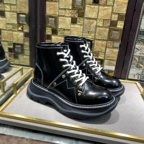 Replica Alexander McQueen Boots For Men #1024273 $118.00 USD for Wholesale