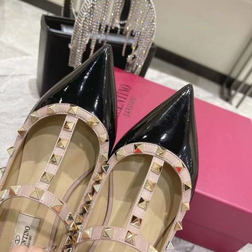 Replica Valentino Flat Shoes For Women #1024336 $92.00 USD for Wholesale