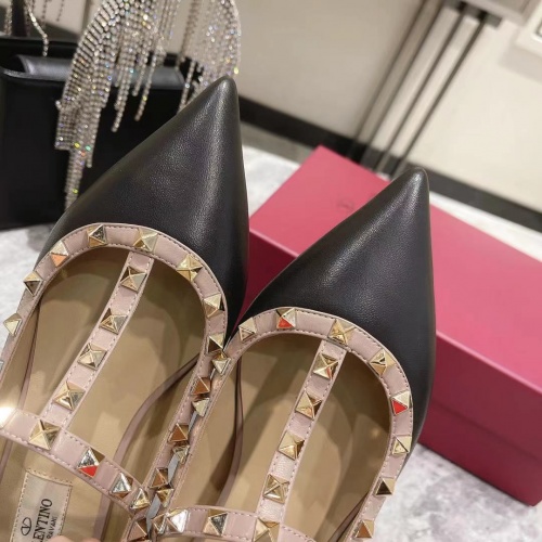 Replica Valentino Flat Shoes For Women #1024337 $92.00 USD for Wholesale