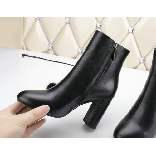 Replica Yves Saint Laurent Boots For Women #1024338 $105.00 USD for Wholesale