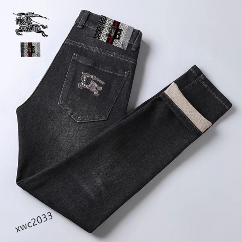 Replica Burberry Jeans For Men #1024401 $48.00 USD for Wholesale