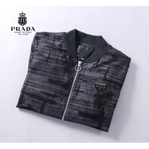 Replica Prada New Jackets Long Sleeved For Men #1024415 $60.00 USD for Wholesale