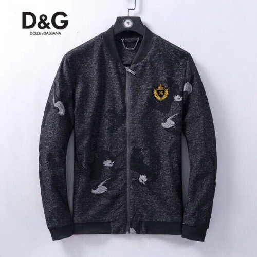 Dolce &amp; Gabbana D&amp;G Jackets Long Sleeved For Men #1024416 $60.00 USD, Wholesale Replica Dolce &amp; Gabbana D&amp;G Jackets