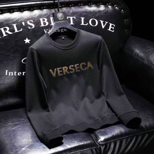 Replica Versace Hoodies Long Sleeved For Men #1024443 $45.00 USD for Wholesale
