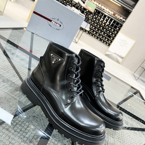 Replica Prada Boots For Men #1024655 $162.00 USD for Wholesale