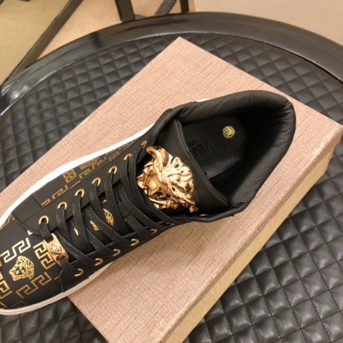 Replica Versace High Tops Shoes For Men #1024666 $80.00 USD for Wholesale