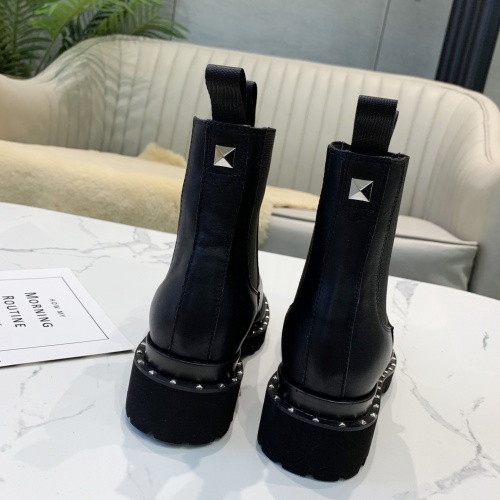 Replica Valentino Boots For Women #1024819 $98.00 USD for Wholesale