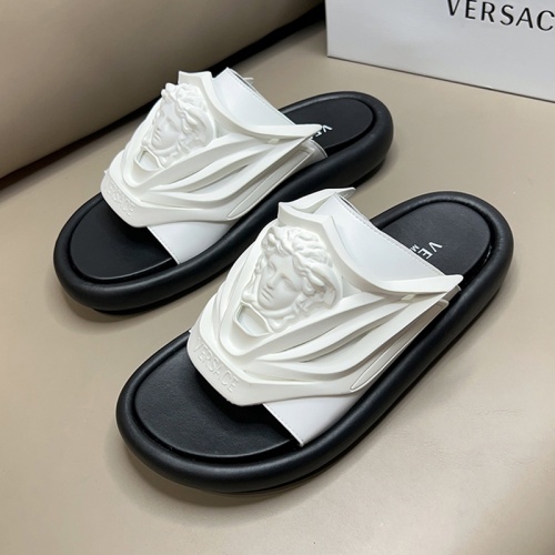 Versace Slippers For Men #1024846 $45.00 USD, Wholesale Replica Versace Slippers