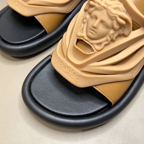 Replica Versace Slippers For Men #1024848 $45.00 USD for Wholesale