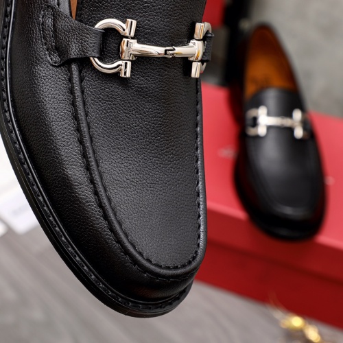 Replica Salvatore Ferragamo Leather Shoes For Men #1024888 $82.00 USD for Wholesale
