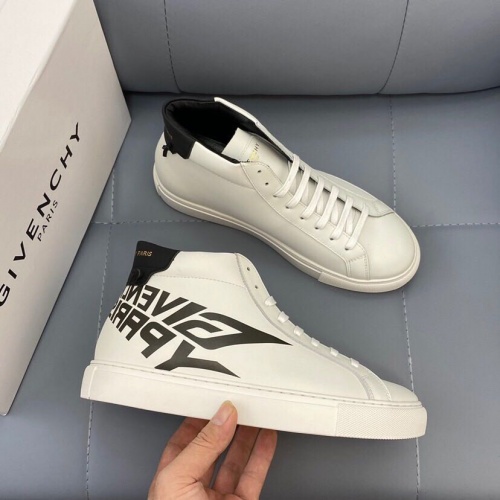 Replica Givenchy High Tops Shoes For Men #1025072 $76.00 USD for Wholesale