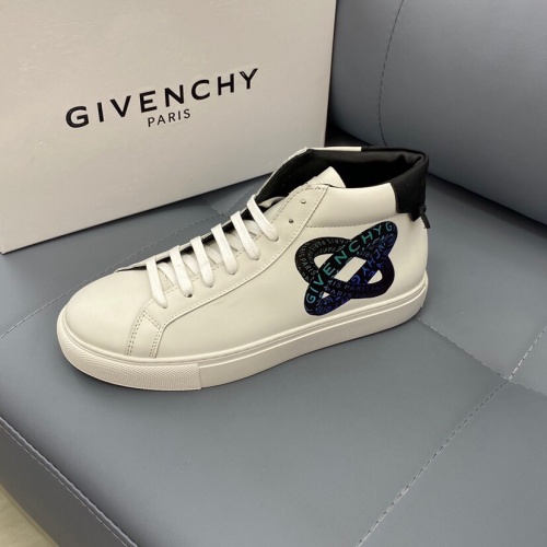 Replica Givenchy High Tops Shoes For Men #1025075 $76.00 USD for Wholesale