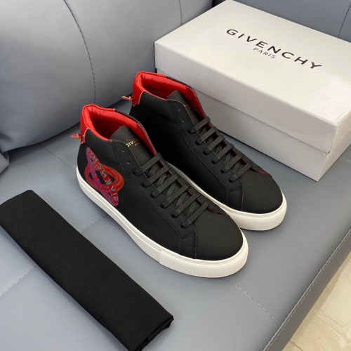 Replica Givenchy High Tops Shoes For Men #1025076 $76.00 USD for Wholesale
