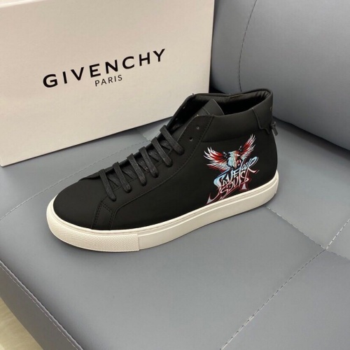 Replica Givenchy High Tops Shoes For Men #1025077 $76.00 USD for Wholesale