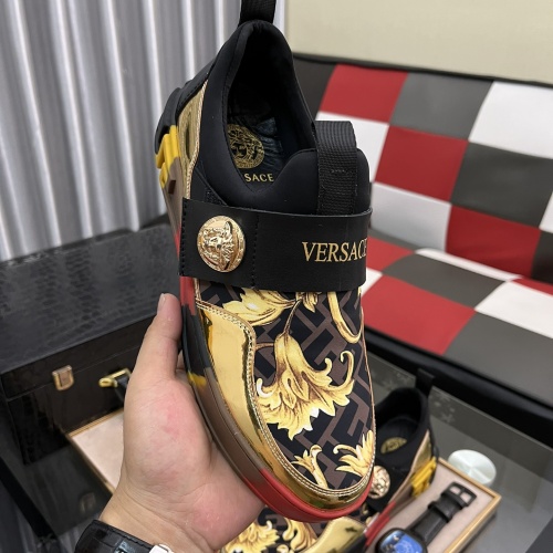 Replica Versace Casual Shoes For Men #1025100 $72.00 USD for Wholesale