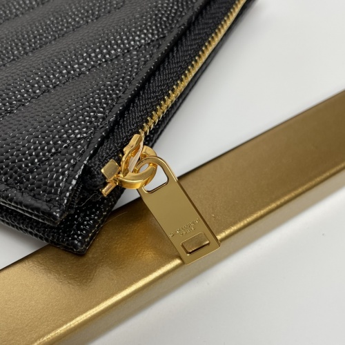 Replica Yves Saint Laurent AAA Quality Wallets For Women #1025126 $85.00 USD for Wholesale